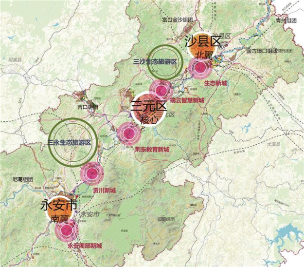重磅！规划公布！未来三元、沙县、永安将融合发展！——九房网