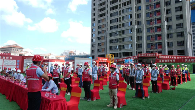 以实境鉴匠心 | 泉州中海学府世家二标段项目安全文明示范工地观摩会圆满举行——九房网 以实境鉴匠心 | 泉州中海学府世家二标段项目安全文明示范工地观摩会圆满举行——九房网