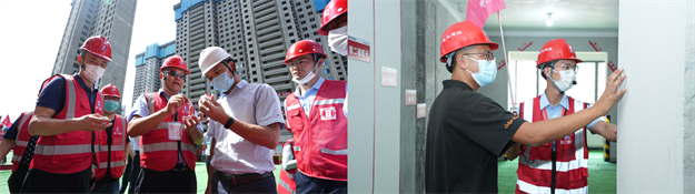 以实境鉴匠心 | 泉州中海学府世家二标段项目安全文明示范工地观摩会圆满举行——九房网 以实境鉴匠心 | 泉州中海学府世家二标段项目安全文明示范工地观摩会圆满举行——九房网